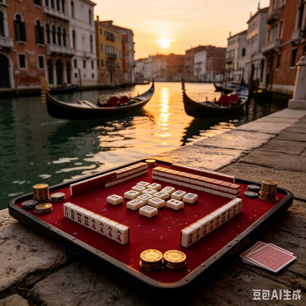 compact mahjong set with case